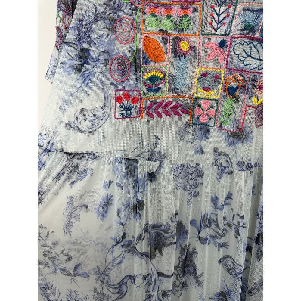Johnny Was Logan Tiered Mesh Dress Size XXL NWT - Picture 11 of 16